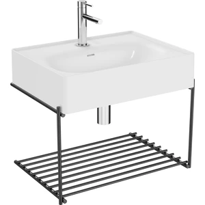 Equal 64082 Lavabo Ünitesi, 60 cm, Raflı, Beyaz