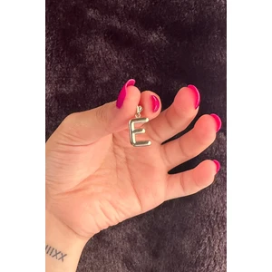 Fiyonk Kuyumculuk 14 Ayar Altın E Harf Kolye Ucu