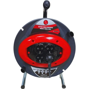 Spech Power Azm 3x2.5 30 Metre Taşınabilir 4 Prizli Seyyar Kablo