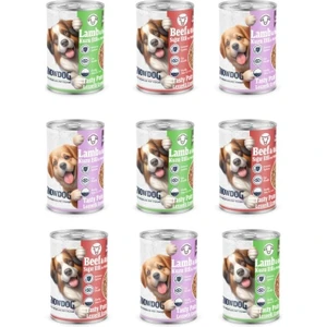 Snow Dog Premium Kıyılmış Karışık Köpek Konservesi 12 ADET*400 G