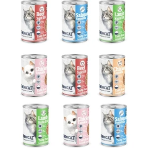 Snow Cat Premium Tahılsız Kıyılmış Karışık Kedi Konservesi 12 ADET*400 G
