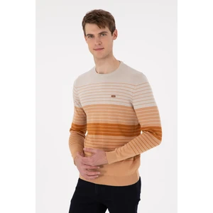 U.S. Polo Assn. Erkek Camel Kazak /Triko 50297071-VR015
