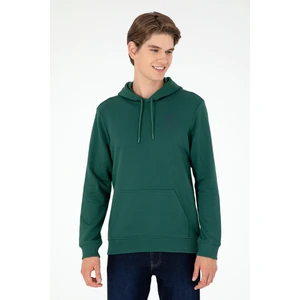 U.S. Polo Assn. Erkek Koyu Yeşil Sweatshirt 50293361-VR079