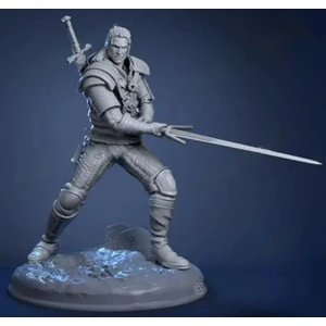 The Witcher 'geralt' Savaşçı Figürü - 10 cm
