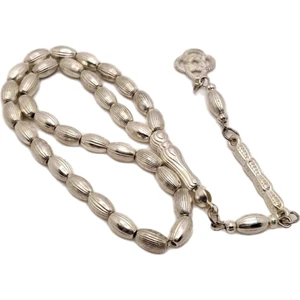 Han Ticarethane Karpuz Model Gümüş Benzetme Metal Tesbih