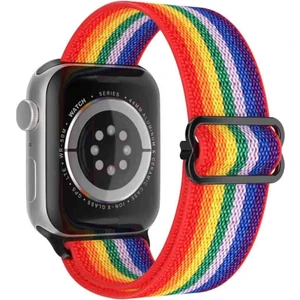 Cool Cold Apple Watch Seri 10 9 8 7 6 Se 5 4 3 2 1  Uyumlu 42-44-45-46-49 mm Esnek Tokalı Bez Kordon