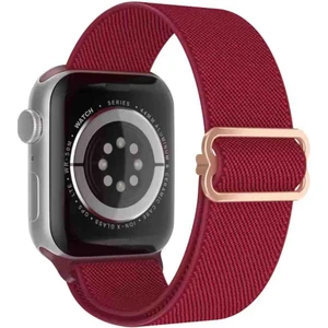 Cool Cold Apple Watch Seri 10 9 8 7 6 Se 5 4 3 2 1  Uyumlu 42-44-45-46-49 mm Esnek Tokalı Bez Kordon