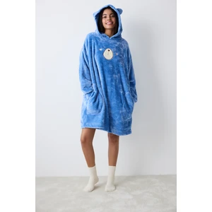 Cute Bear Mavi Sabahlık