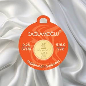 LEVA GOLD 0.25 gr 22 Ayar Sağlamoğlu Gram Altın