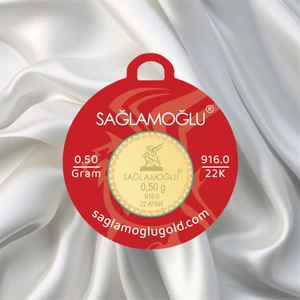 LEVA GOLD 0.50 gr 22 Ayar Sağlamoğlu Gram Altın