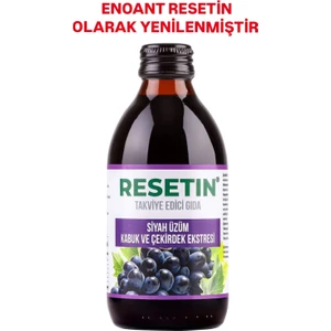 Siyah Üzüm Kabuk ve Çekirdek Ekstraktı Takviye Edici Gıda 250 ml