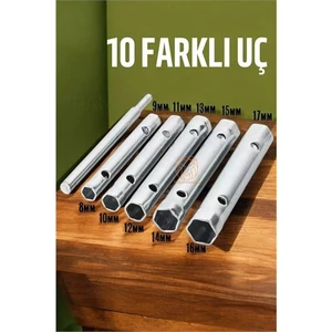 Tork Lokma Seti - Boru Kovan Tip Anahtar Seti - Buji Anahtarı