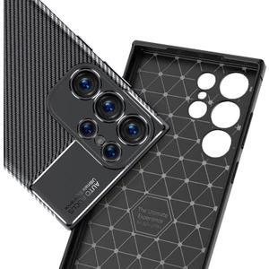 Vivo Y20 Kılıf Karbon Desenli Şık Tamia Premium Silikon Kapak