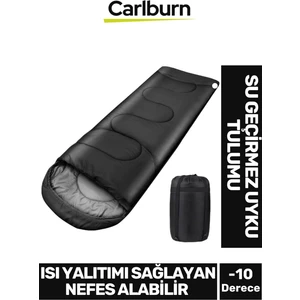 Isı Yalıtımı Sağlayan Su Geçirmez Nefes Alabilir Çift Kaplama Polar Kumaş Uyku Tulumu -10 Derece