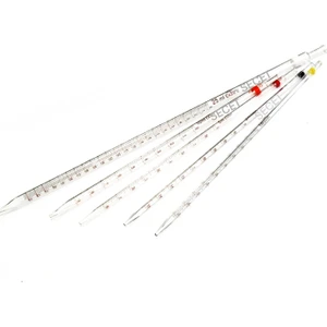 Dereceli Pipet Set ( 5 Adet; 1'ml /  2'ml /  5'ml /  10'ml /  25'ml )