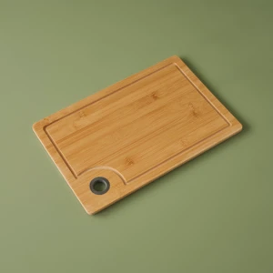 Bella Maison Ronna Bambu Kesme Tahtası Gri (36X23X1 Cm)