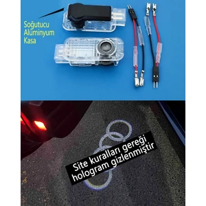 Audi Logolu Karşılama Işığı - Audi Lazer Logo Kapı Işığı