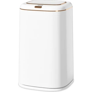 35 Lt Büyük Kapasiteli Akıllı Çöp Kutusu - Beyaz (Yurt Dışından)