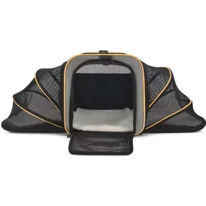 Rebirth Store 3'ü 1 Arada Büyük Kapasiteli Kedi ve Köpek Çantası Genişletilebilir Evcil Hayvan Çantası (Yurt Dışından)