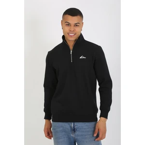 5259-2 Premium Kalite Üç Iplik Yarım Fermuarlı Relax Fit Sweatshırt