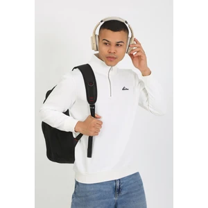 5259-2 Premium Kalite Üç Iplik Yarım Fermuarlı Relax Fit Sweatshırt