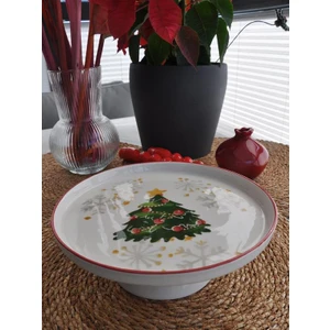 M'art Home Yeniyıl 2025 Yılbaşı Kek Standı- 20 Cm.