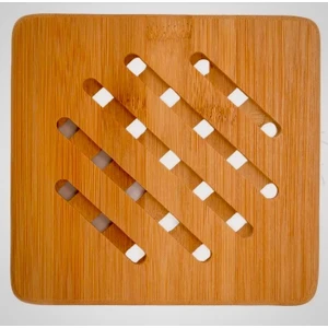 Neo Concept 2 Adet Ahşap Bambu Nihale 17x17cm.