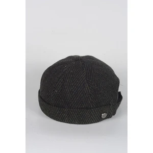 Yün  Desenli Yünlü Bere Kışlık Docker Şapka