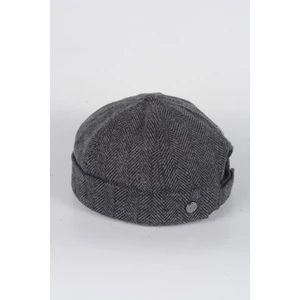 Yün  Desenli Yünlü Bere Kışlık Docker Şapka