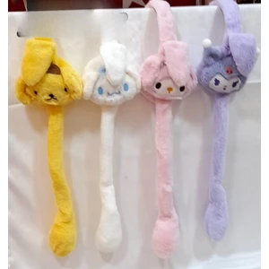 Kuromi Peluş Hareketli Tavşan Kulaklık