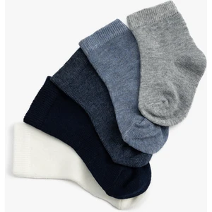 5'li Soket Çorap Seti Basic Pamuklu