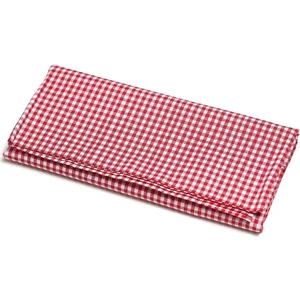 Küçük Kare Desen Pötikareli Masa Örtüsü Kırmızı – Sofra Bezi ve Piknik Örtüsü Tredn Tasarım
