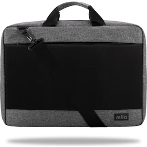 Classone ML-F104 13,14,15.6" Mila Laptop Çantası,Lenovo,Hp,Asus,Monster,Macbook,Mac Air Uyumlu  - Gri