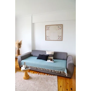 Çekyat Örtüsü Mavi 115X200 cm