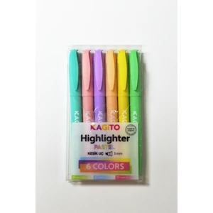Soft Pastel Highlighter Kalem Seti 6’lı