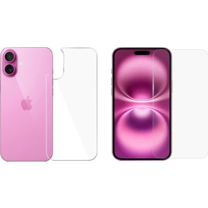 Iphone 16 Plus Ön Arka Set Tempered Glass Cam Koruma - AL3271