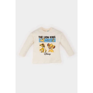 Erkek Bebek Disney Lion King Bisiklet Yaka Uzun Kollu Tişört D6297A524WN