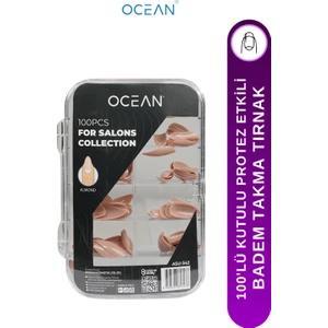 Takma Tırnak 100 Adet Kutulu Protez Etkili Tırnak
