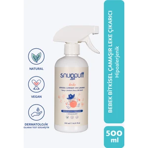 Bitkisel Bebek Çok Amaçlı Çamaşır Leke Çıkarıcı Sprey, Hipoalerjenik Vegan Tüm Kumaşlarda Etki 500 ml