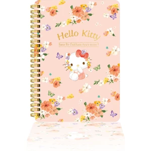 Victoria's Journals Hello Kitty ve Arkadaşları Spiralli Günlük (Journal) 14X20CM - Bana 1 Dk Ayırabilir Misin?