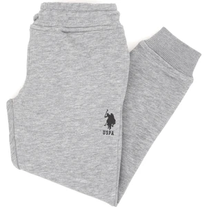 U.S. Polo Assn. Erkek Çocuk Gri Melanj Eşofman Altı 50298245-VR086