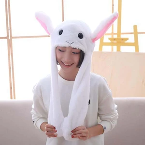 Miniko Kids Kız Erkek LED Işıklı Hareketli Pelüş Kulaklık Bere