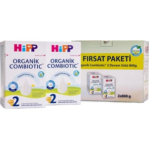 Hipp Organik Combiotic Devam Sütü 2X800 gr