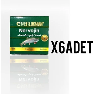 6ADET Nervojin Alabalık Yağı Kremi 100ML