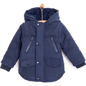 Kapitoneli Kapüşonlu Mont Erkek Bebek