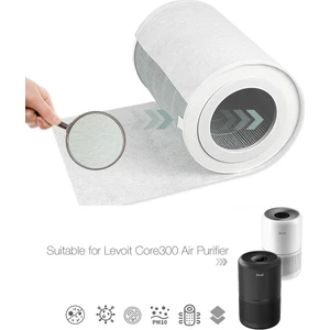 10 Adet Levoit Core 300, Core 300S Hava Temizleyici Uyumlu Toz Tutucu Ön Filtre
