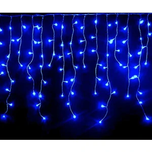 220V Mavi Saçak LED Işık