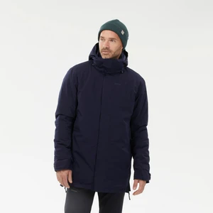 Quechua Erkek Su Geçirmez Outdoor Parka/Kışlık Mont - Mavi - SH500 -10 °C