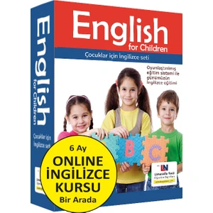 Limasollu Naci Çocuklar İçin İngilizce Eğitim Seti