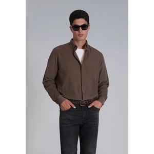 Water Erkek Basic Gömlek Slim Fit Antrasit